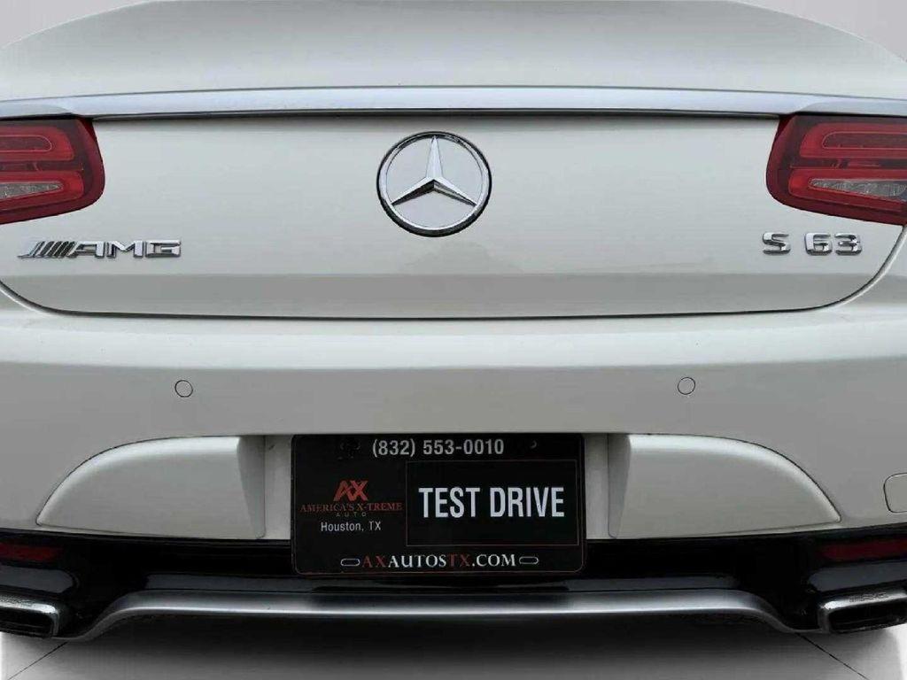 used 2017 Mercedes-Benz AMG S 63 car, priced at $49,999