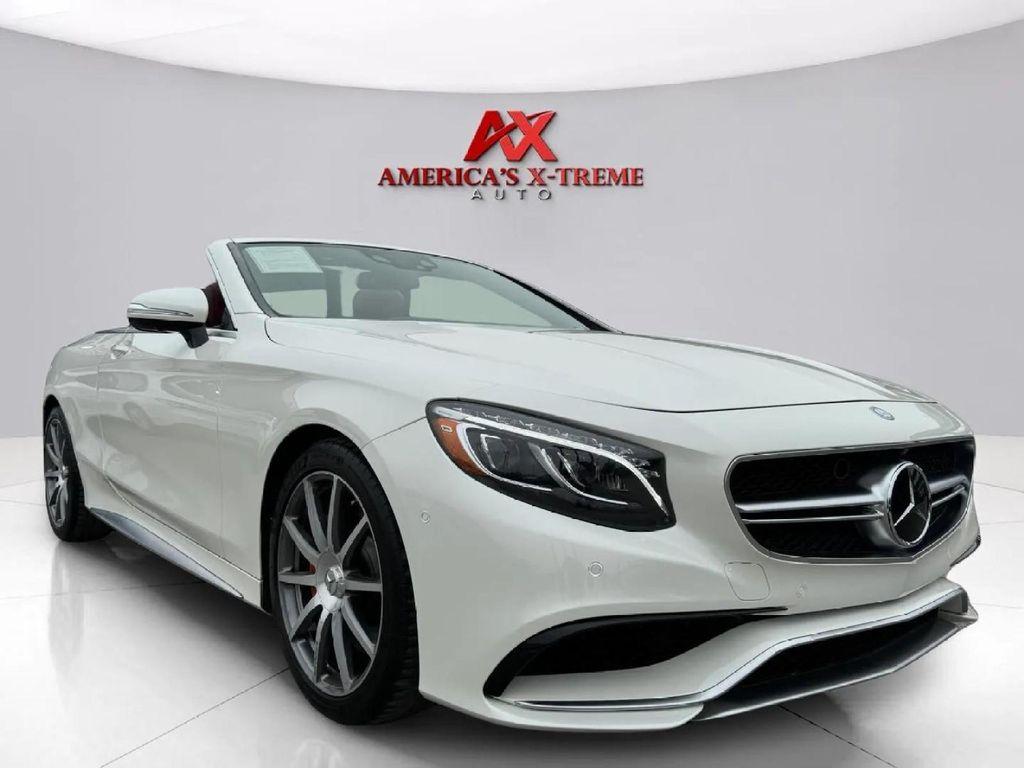 used 2017 Mercedes-Benz AMG S 63 car, priced at $49,999