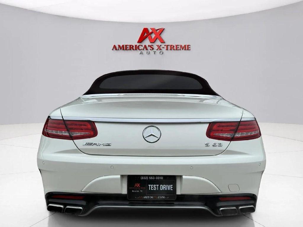 used 2017 Mercedes-Benz AMG S 63 car, priced at $49,999