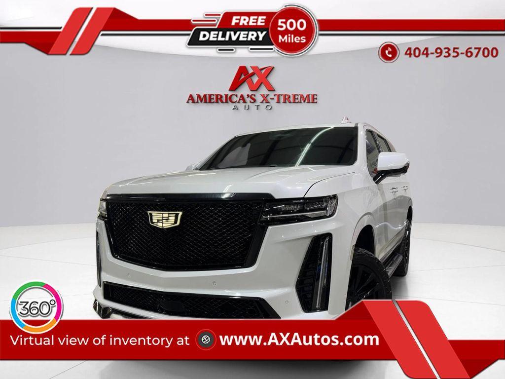 used 2021 Cadillac Escalade car, priced at $58,999