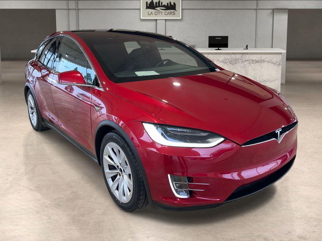 used 2018 Tesla Model X car, priced at $25,999