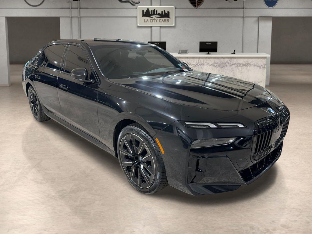 used 2023 BMW 740 car, priced at $56,359