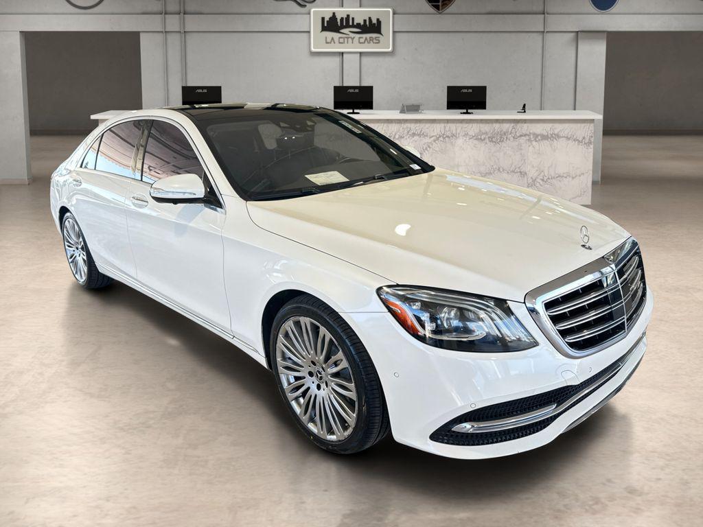 used 2020 Mercedes-Benz S-Class car, priced at $39,999