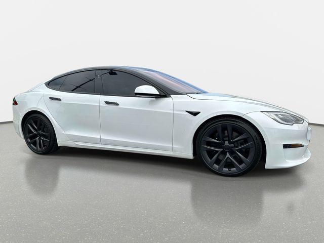 used 2021 Tesla Model S car, priced at $62,225