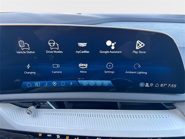 new 2025 Cadillac OPTIQ car, priced at $57,482