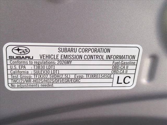 new 2026 Subaru Crosstrek car, priced at $35,410