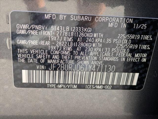 new 2026 Subaru Outback car, priced at $50,609