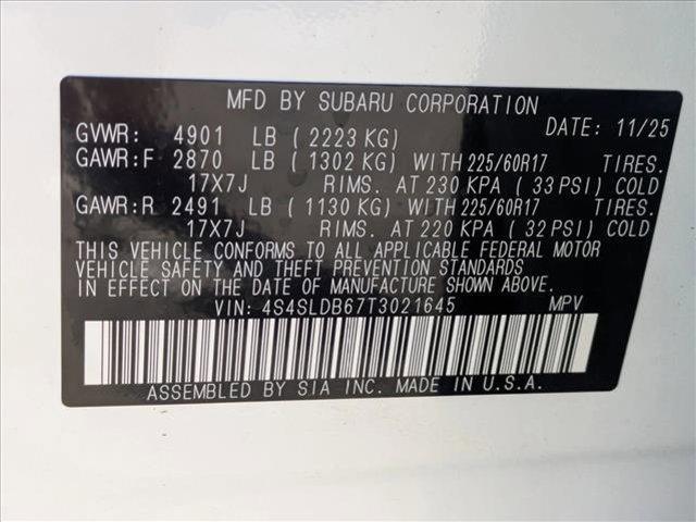 new 2026 Subaru Forester car, priced at $35,645