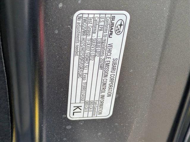 new 2026 Subaru Forester car, priced at $41,823