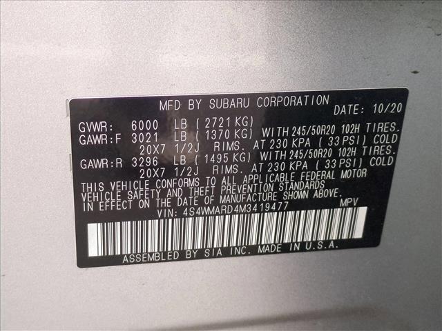 used 2021 Subaru Ascent car, priced at $25,977