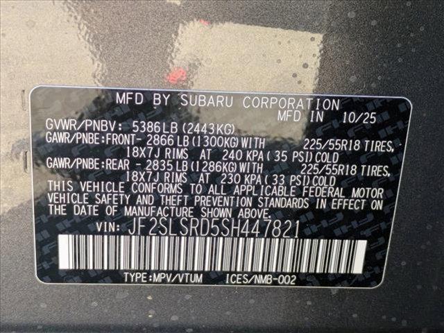 new 2025 Subaru Forester Hybrid car, priced at $43,406