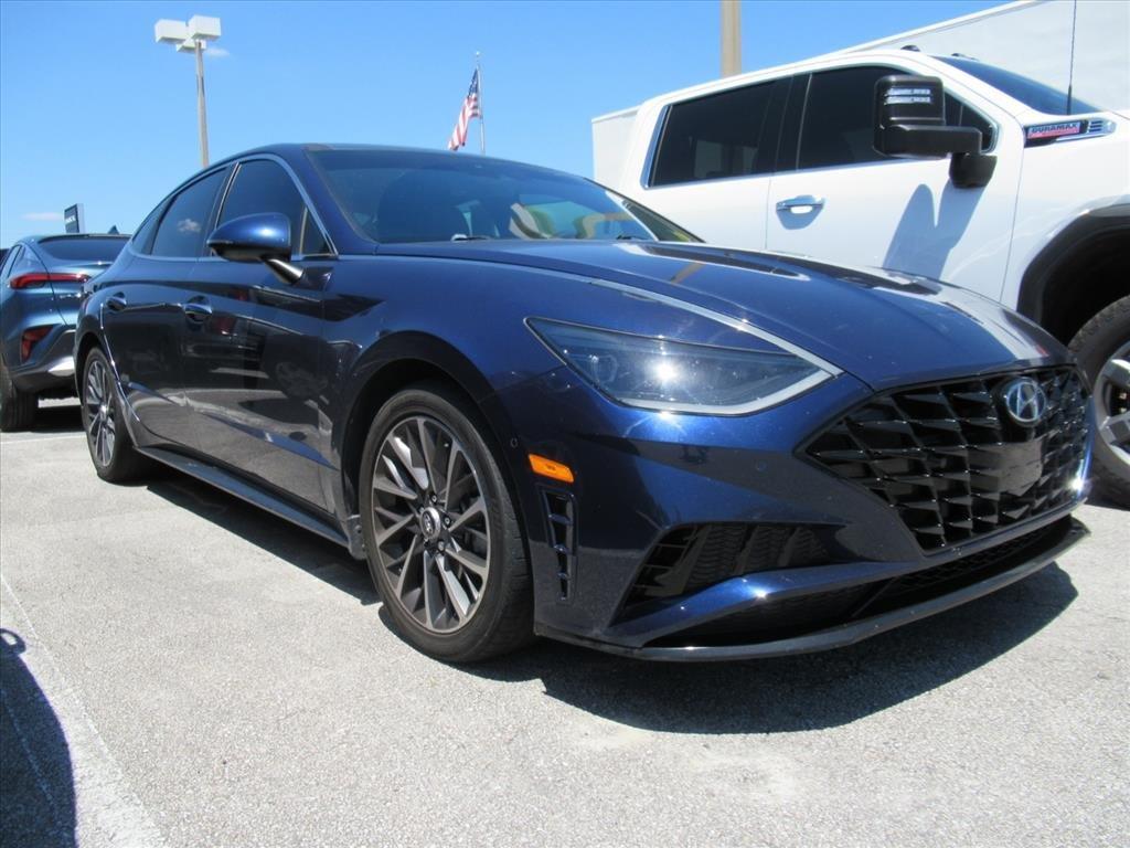used 2021 Hyundai Sonata car, priced at $18,743
