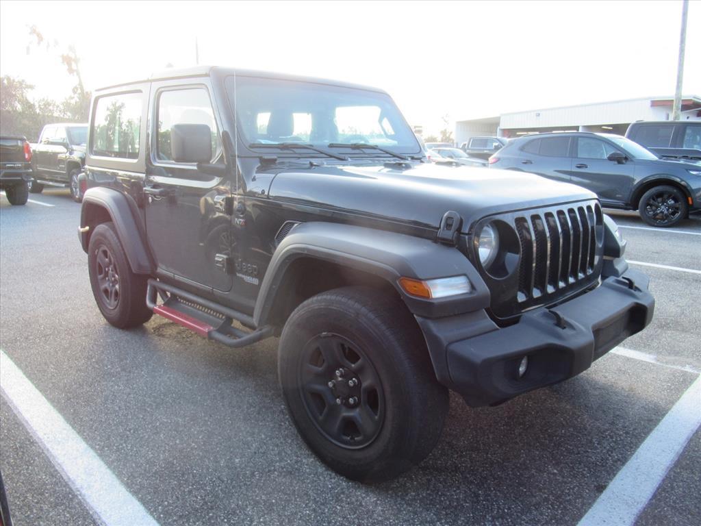 used 2021 Jeep Wrangler car, priced at $22,883