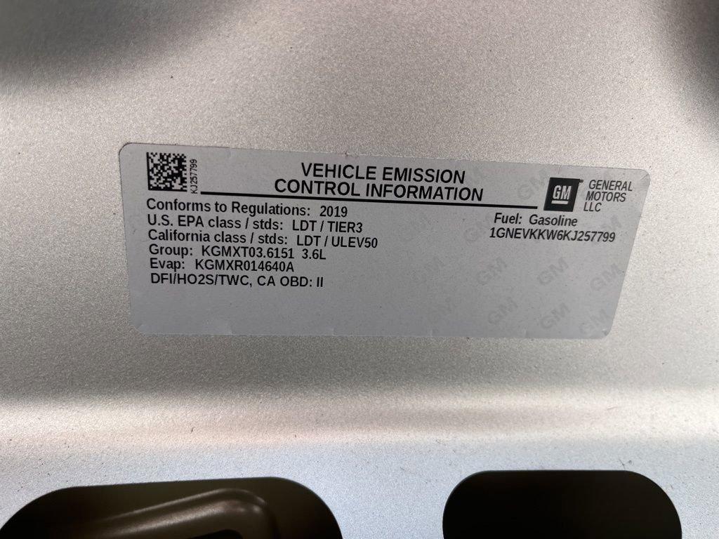 used 2019 Chevrolet Traverse car, priced at $21,852