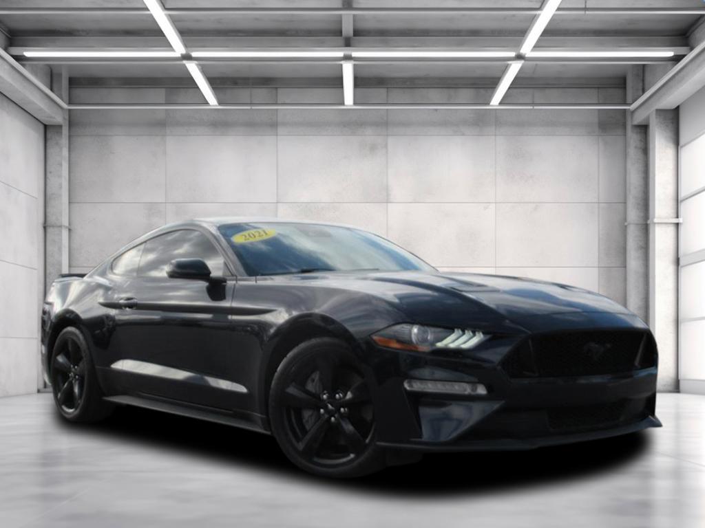 used 2021 Ford Mustang car, priced at $34,092