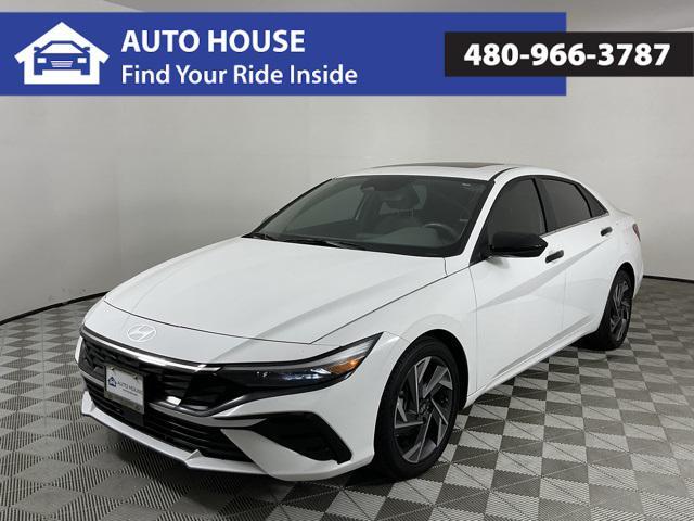 used 2025 Hyundai Elantra car, priced at $17,799