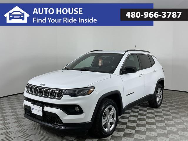 used 2023 Jeep Compass car, priced at $18,498