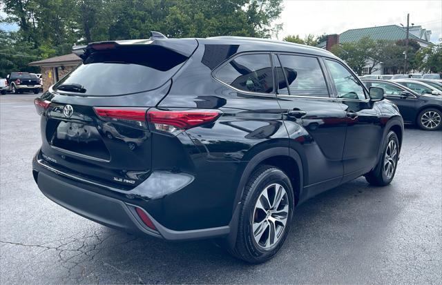 used 2021 Toyota Highlander car, priced at $29,840