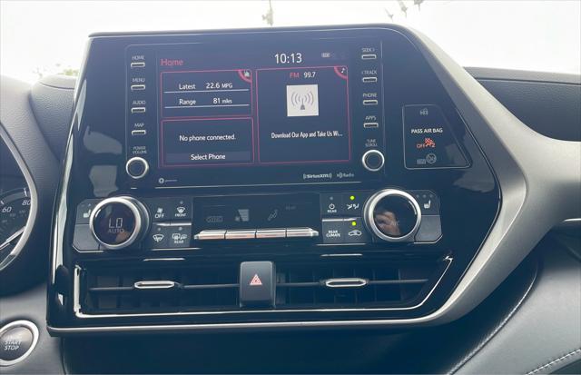 used 2021 Toyota Highlander car, priced at $29,840