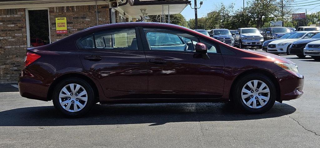 used 2012 Honda Civic car, priced at $11,995