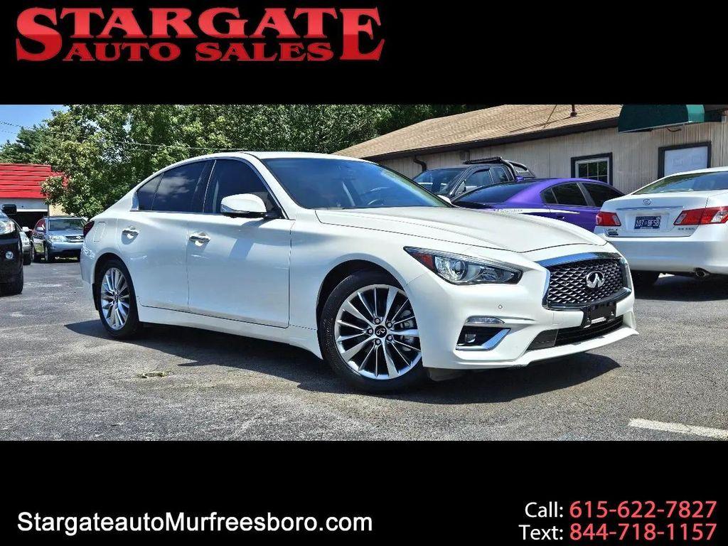 used 2022 INFINITI Q50 car, priced at $29,860