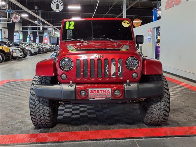 used 2012 Jeep Wrangler Unlimited car, priced at $14,988