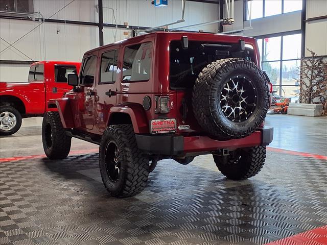 used 2012 Jeep Wrangler Unlimited car, priced at $14,988