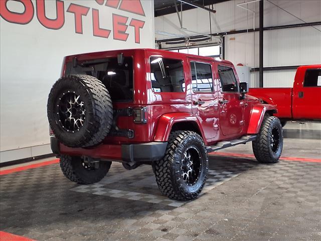 used 2012 Jeep Wrangler Unlimited car, priced at $14,988