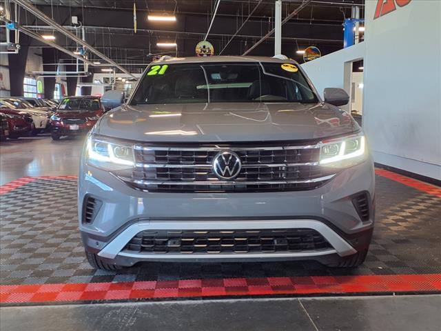 used 2021 Volkswagen Atlas Cross Sport car, priced at $22,988