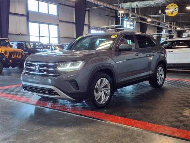 used 2021 Volkswagen Atlas Cross Sport car, priced at $22,988