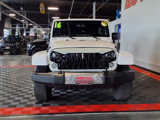 used 2016 Jeep Wrangler Unlimited car, priced at $19,988