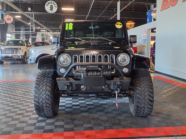 used 2018 Jeep Wrangler JK Unlimited car, priced at $19,988