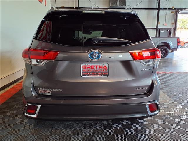 used 2019 Toyota Highlander Hybrid car, priced at $23,487