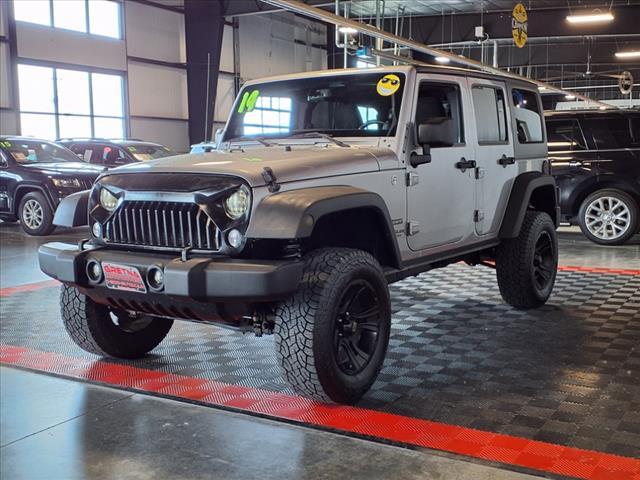 used 2014 Jeep Wrangler Unlimited car, priced at $15,988