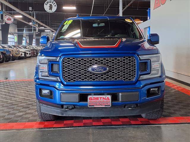 used 2018 Ford F-150 car, priced at $25,988