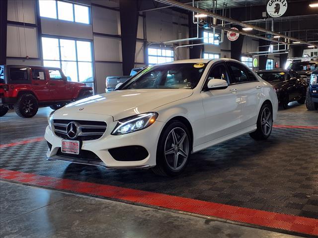 used 2015 Mercedes-Benz C-Class car, priced at $15,988