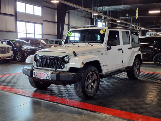 used 2016 Jeep Wrangler Unlimited car, priced at $19,988