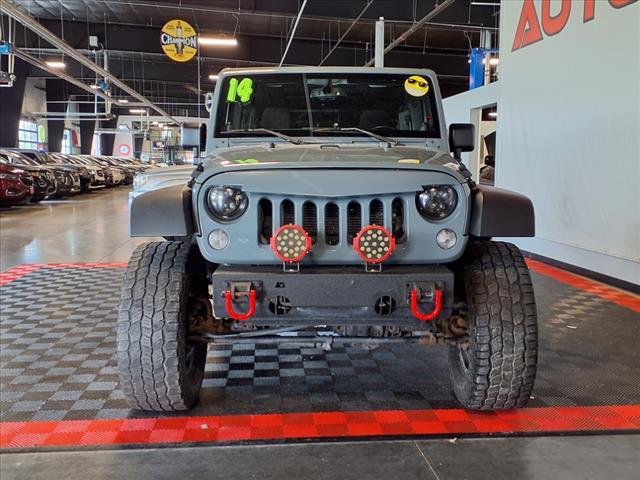 used 2014 Jeep Wrangler Unlimited car, priced at $17,988