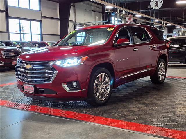 used 2021 Chevrolet Traverse car, priced at $31,988