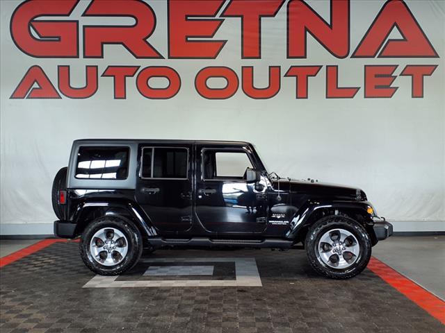 used 2017 Jeep Wrangler Unlimited car, priced at $18,988