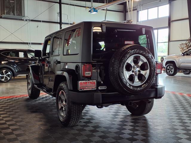 used 2017 Jeep Wrangler Unlimited car, priced at $18,988