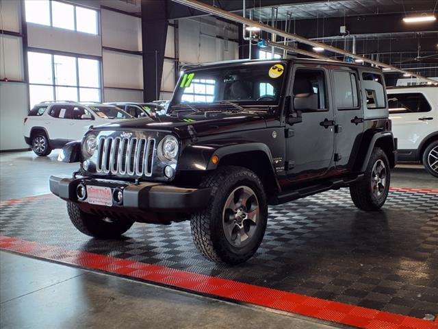 used 2017 Jeep Wrangler Unlimited car, priced at $18,988