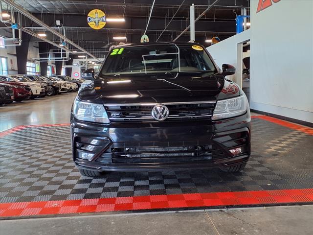 used 2021 Volkswagen Tiguan car, priced at $17,988