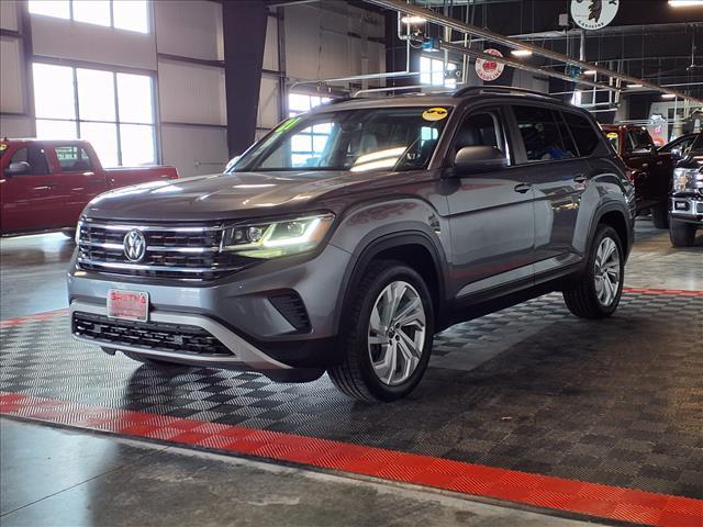 used 2021 Volkswagen Atlas car, priced at $18,988