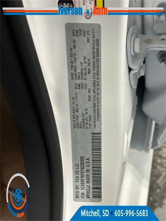 new 2026 Ram 1500 car, priced at $59,396