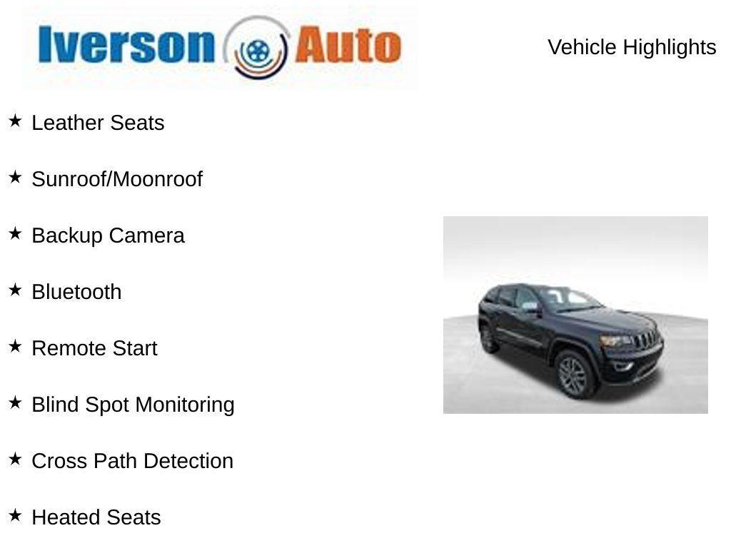 used 2022 Jeep Grand Cherokee WK car, priced at $26,995