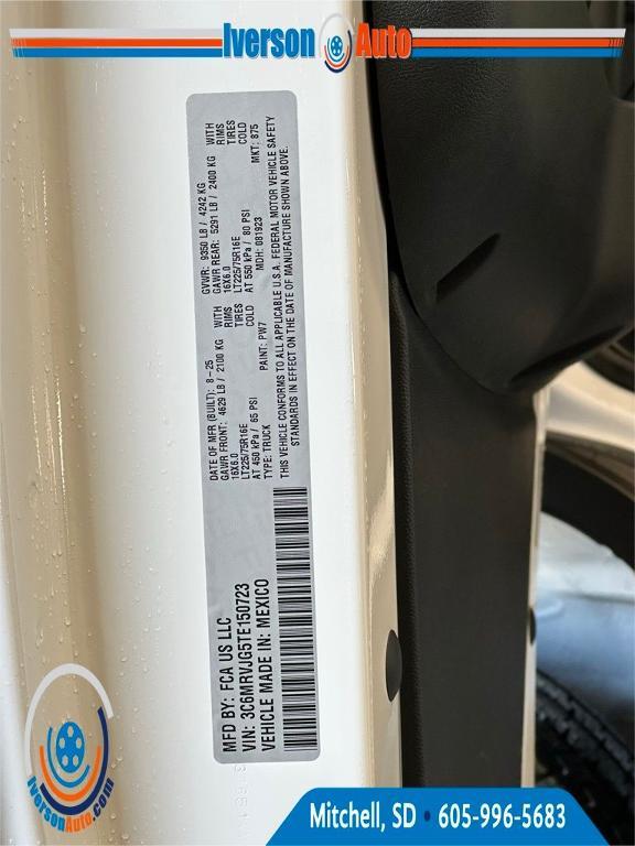 new 2026 Ram ProMaster 3500 car, priced at $49,895