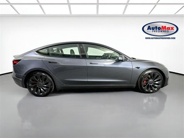used 2023 Tesla Model 3 car, priced at $31,000