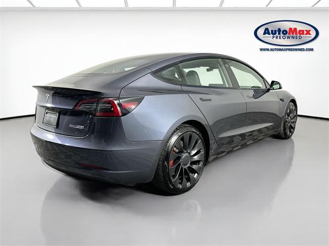 used 2023 Tesla Model 3 car, priced at $31,000