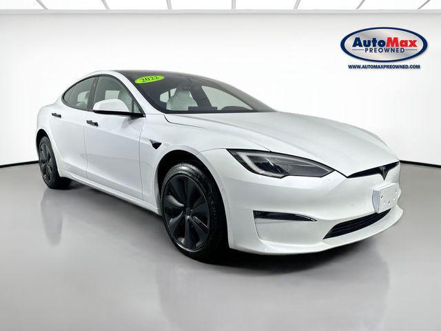 used 2022 Tesla Model S car, priced at $47,599